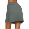 image:imageEkouaer Womens Active Performance Skort Lightweight Skirt for Golf TennisGrey Sage