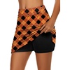 image:imageEkouaer Womens Active Performance Skort Lightweight Skirt for Golf TennisLantern Orange