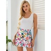 image:imageEkouaer Womens Active Performance Skort Lightweight Skirt for Golf TennisMixed Floral