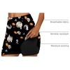 image:imageEkouaer Womens Active Performance Skort Lightweight Skirt for Golf TennisMulti Orange