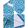 image:imageEkouaer Womens Active Performance Skort Lightweight Skirt for Golf TennisOcean Flower