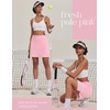 image:imageEkouaer Womens Active Performance Skort Lightweight Skirt for Golf TennisPink