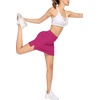 image:imageEkouaer Womens Active Performance Skort Lightweight Skirt for Golf TennisRose Red