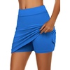 image:imageEkouaer Womens Active Performance Skort Lightweight Skirt for Golf TennisSparkle Blue