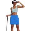 image:imageEkouaer Womens Active Performance Skort Lightweight Skirt for Golf TennisSparkle Blue
