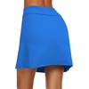 image:imageEkouaer Womens Active Performance Skort Lightweight Skirt for Golf TennisSparkle Blue