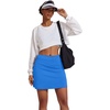 image:imageEkouaer Womens Active Performance Skort Lightweight Skirt for Golf TennisSparkle Blue