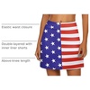 image:imageEkouaer Womens Active Performance Skort Lightweight Skirt for Golf TennisUsa Flag 01