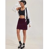 image:imageEkouaer Womens Active Performance Skort Lightweight Skirt for Golf TennisWine Red