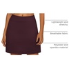 image:imageEkouaer Womens Active Performance Skort Lightweight Skirt for Golf TennisWine Red