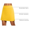 image:imageEkouaer Womens Active Performance Skort Lightweight Skirt for Golf TennisYellow
