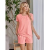 image:imageEkouaer Womens Maternity Nursing Pajamas Set Breastfeeding Sleepwear PjsOrange Pink