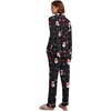 image:imageEkouaer Womens Pajamas Long Sleeve Loungewear Casual Button Down PjsChristmas Pattern2
