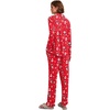 image:imageEkouaer Womens Pajamas Long Sleeve Loungewear Casual Button Down PjsChristmas Snowman