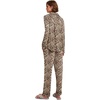 image:imageEkouaer Womens Pajamas Long Sleeve Loungewear Casual Button Down PjsLeopard