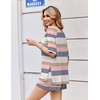 image:imageEkouaer Womens Two Piece Sets Summer Lounge Set Matching OutfitsColorful Striped