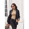 image:imageTurtleneck Tops for Women Long Sleeve Mock Neck Shirts Thermal UnderwearKhaki
