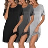 Black/Grey/Light Grey Stripe