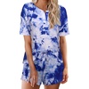 Tie Dye Blue White