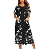 image:imageEkouaer Robes For Women Zipper Bathrobe Short Sleeve Duster With PocketsPat9