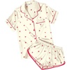 Light Yellow Cherry Print