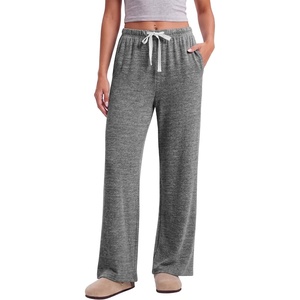 image:imageEkouaer Pajama Pants Women 2026 Soft Pj Bottom Wide Leg Lounge Sleep PantsDark Grey