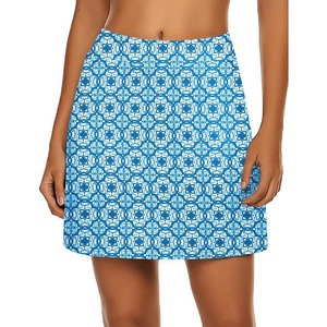 image:imageEkouaer Womens Active Performance Skort Lightweight Skirt for Golf TennisBlue Floral