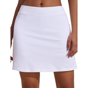 image:imageEkouaer Womens Active Performance Skort Lightweight Skirt for Golf TennisBpocketswhite