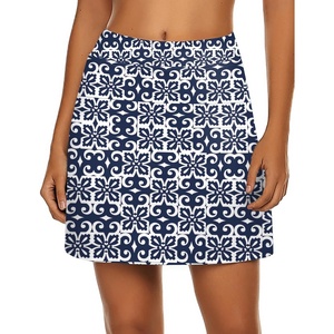 image:imageEkouaer Womens Active Performance Skort Lightweight Skirt for Golf TennisGeometric Print