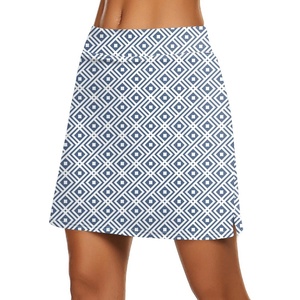 image:imageEkouaer Womens Active Performance Skort Lightweight Skirt for Golf TennisGrey Pattern