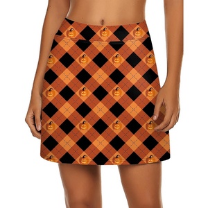 image:imageEkouaer Womens Active Performance Skort Lightweight Skirt for Golf TennisLantern Orange