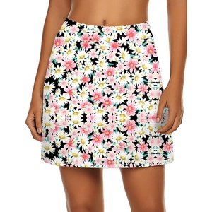 image:imageEkouaer Womens Active Performance Skort Lightweight Skirt for Golf TennisPink Floral