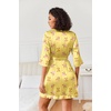 image:imageEkouaer Womens Satin Robes Short Silk Kimono Bath Robe with PocketsTeddy Bear