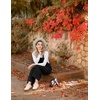 image:imageEkouaer Corduroy Overalls for Women Loose Fit Casual Fall JumpsuitsBlack