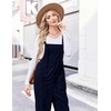 image:imageEkouaer Corduroy Overalls for Women Loose Fit Casual Fall JumpsuitsBlue
