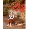 image:imageEkouaer Corduroy Overalls for Women Loose Fit Casual Fall JumpsuitsCaramel