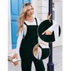 image:imageEkouaer Corduroy Overalls for Women Loose Fit Casual Fall JumpsuitsLake Green