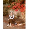 image:imageEkouaer Corduroy Overalls for Women Loose Fit Casual Fall JumpsuitsLight Brown