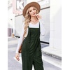 image:imageEkouaer Corduroy Overalls for Women Loose Fit Casual Fall JumpsuitsOlive Green