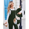 image:imageEkouaer Corduroy Overalls for Women Loose Fit Casual Fall JumpsuitsOlive Green
