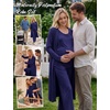 image:imageWomen 3PCS Maternity Robe Sets Nursing Pajamas Postpartum Breastfeeding PjsNavy Blue