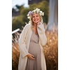 image:imageEkouaer 3 in 1 LaborDeliveryHospital Gown Maternity Nursing NightgownBrown