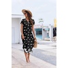 image:imageEkouaer Long Nightgowns For Women Short Sleeve Midi Nightgown With PocketsButterfly