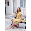 image:imageEkouaer Long Nightgowns For Women Short Sleeve Midi Nightgown With PocketsRose Red Flower