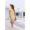 image:imageEkouaer Long Nightgowns For Women Short Sleeve Midi Nightgown With PocketsRose Red Flower
