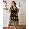 image:imageEkouaer Moo Moos for Women Button House Dresses for Women with Pocket MumuBlack Hobo