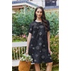 image:imageEkouaer Moo Moos for Women Button House Dresses for Women with Pocket MumuBlack Mandala