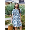 image:imageEkouaer Moo Moos for Women Button House Dresses for Women with Pocket MumuBlue Boho