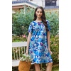 image:imageEkouaer Moo Moos for Women Button House Dresses for Women with Pocket MumuBlue Flower
