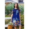 image:imageEkouaer Moo Moos for Women Button House Dresses for Women with Pocket MumuBlue Mandala